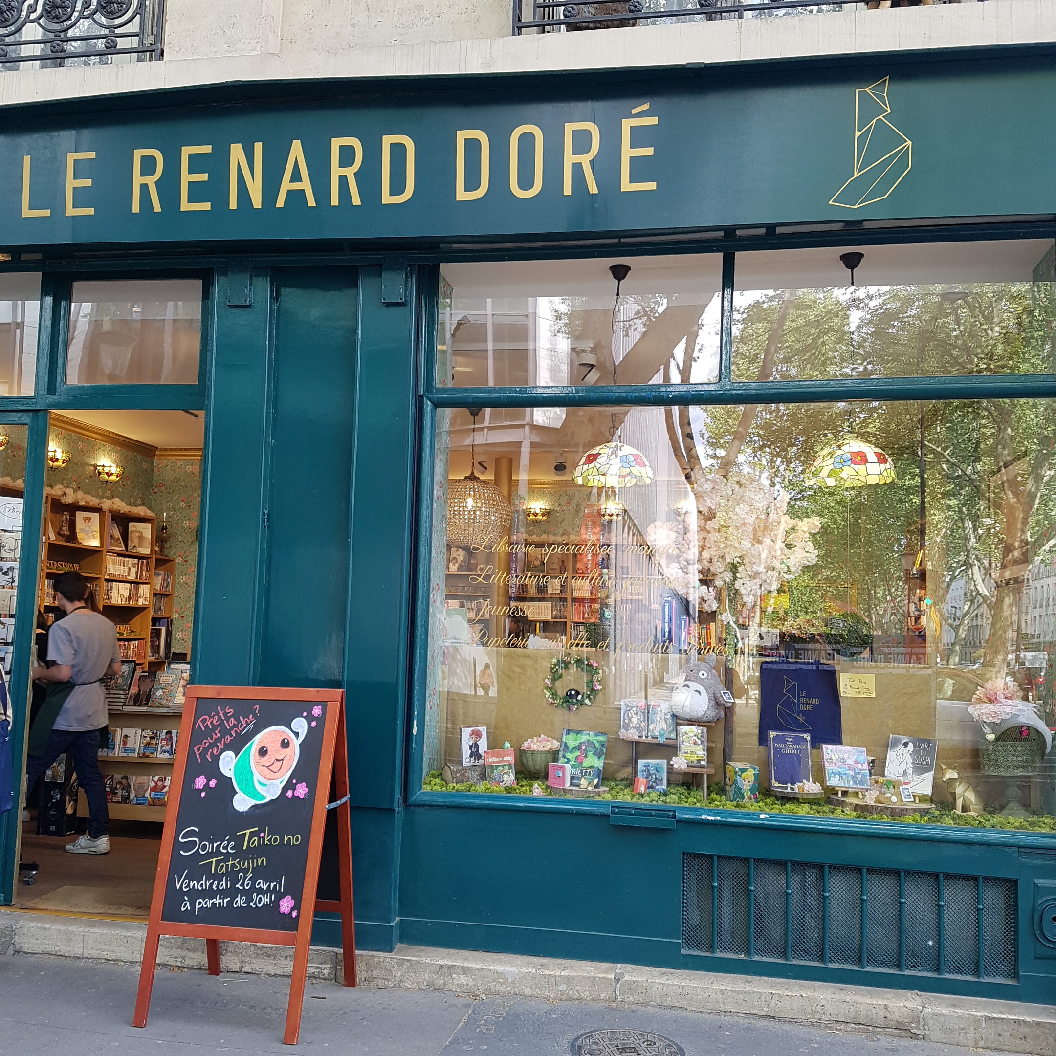 La librairie Le Renard Doré à Paris