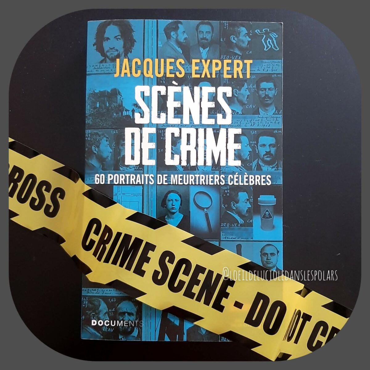 Scènes de crime, 60 portraits de meurtriers célèbres de Jacques Expert