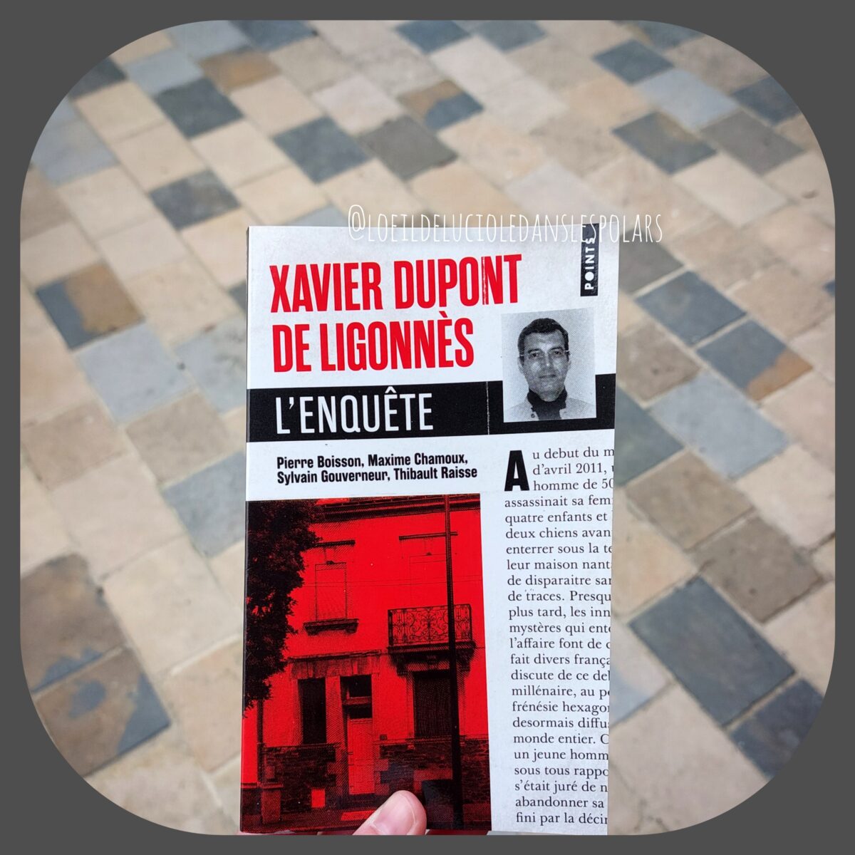Xavier Dupont de Ligonnès, l’enquête de Pierre Boisson, Maxime Chamoux, Sylvain Gouverneur, Thibault Raisse